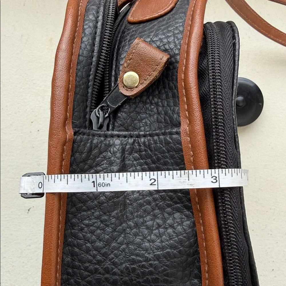Vintage Faux Leather Crossbody Bag - Picture 12 of 13